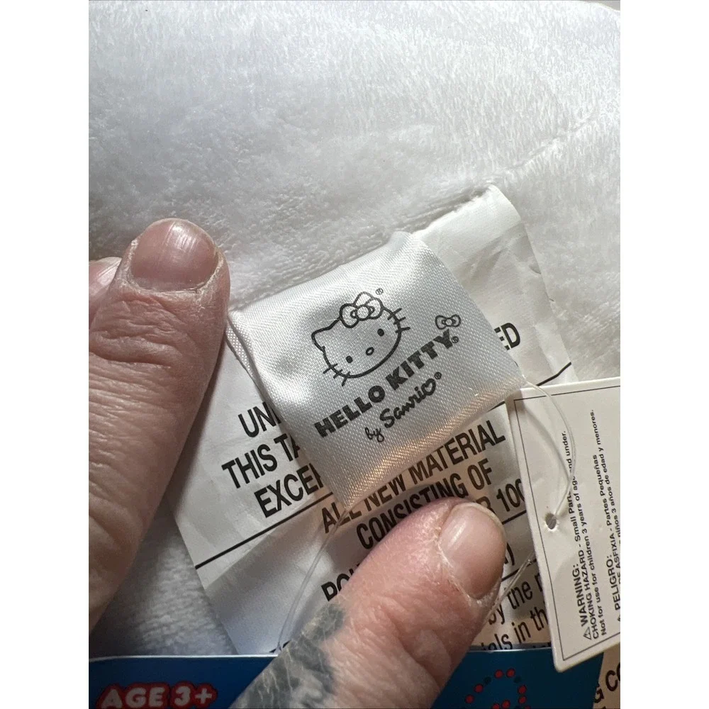 Hello Kitty Patriotic Bow Pillow New